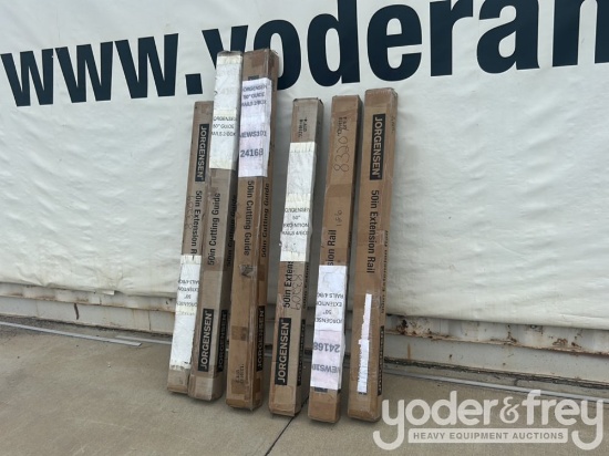 Jorgensen 50" Guide Rails, 2 per Box, (6 of)