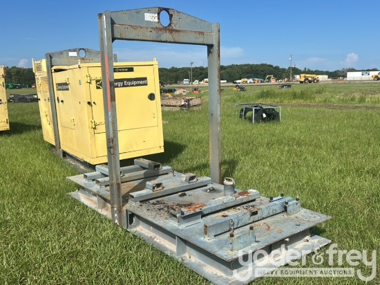 Skid Frame to suit 8" AP-ST-OP-D-S Water Pump