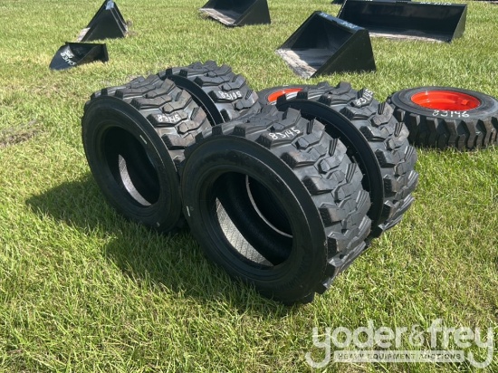 Unused 12-16.5 Tires, (4 of)