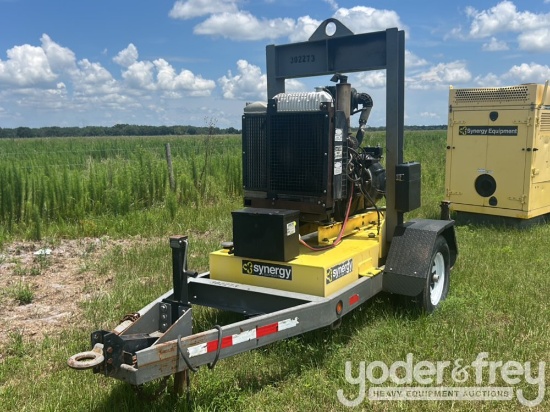 6" AP-SS-OP-D-T Water Pump, Single Axle Trailer (Spares)