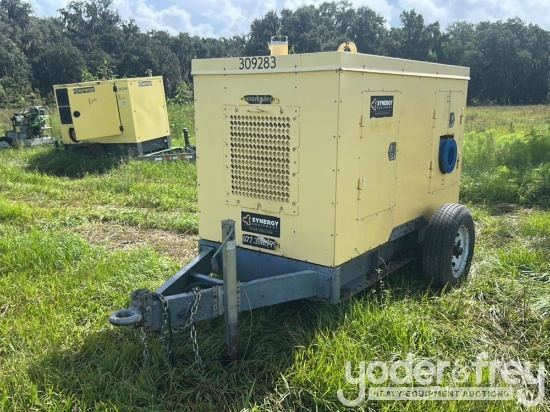 Trailer Mounted 6" Trash Water Pump