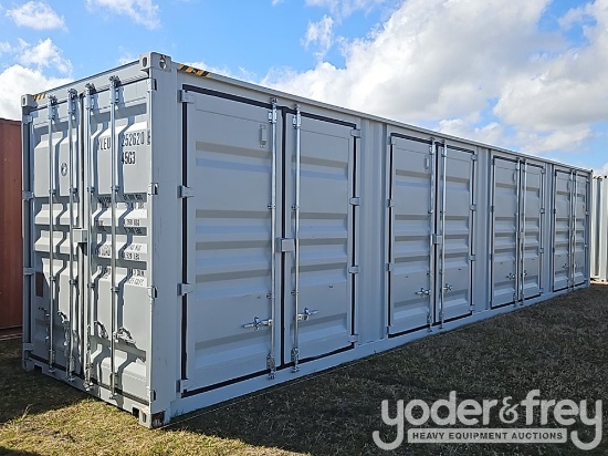 2026 CTN 40' HC Multi Door Container, 4 Side Doors