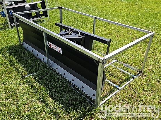 Unused JCT 84" Dozer Blade to suit Skidsteer