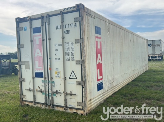 40' HC Container Insulated Box (Non-Working Refrigerated Container)