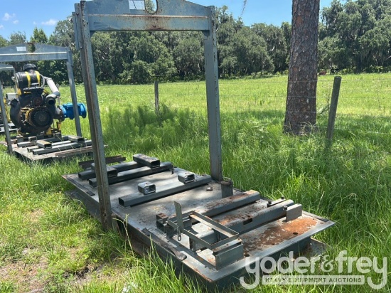 Skid Frame to suit Water Pump
