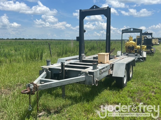 Twin Axle Trailer to suit Water Pump