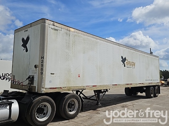 2011 Wabash 42' Tandem Axle Dry Van Trailer, 68,000lb GVWR