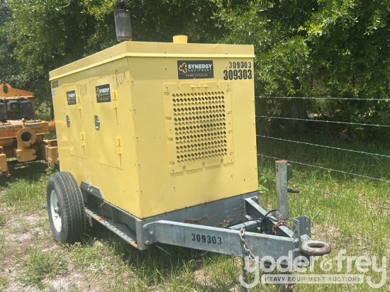 6" Trash AP-ST-SA-D-S Water Pump, Single Axle Trailer