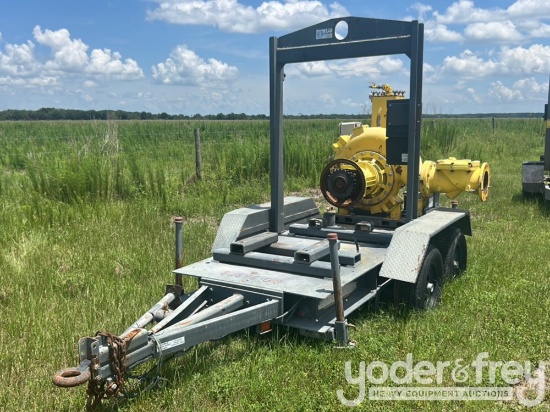 Trailer Mounted 10" Trash OP Water Pump (Spares)