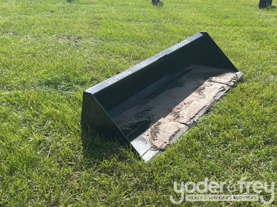 Unused 84" Bucket to suit Skidsteer