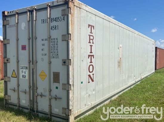 40' HC Container Insulated Box (Non-Working Refrigerated Container)