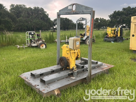 12" Skid Mounted Rotary Water Pump (Spares)