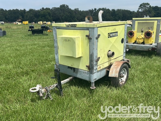 Trailer Mounted 4" Double Diaphragm Water Pump