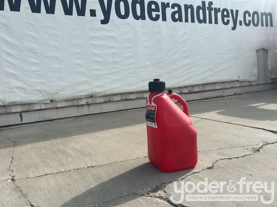 5 Gallon Utility Jug, Red