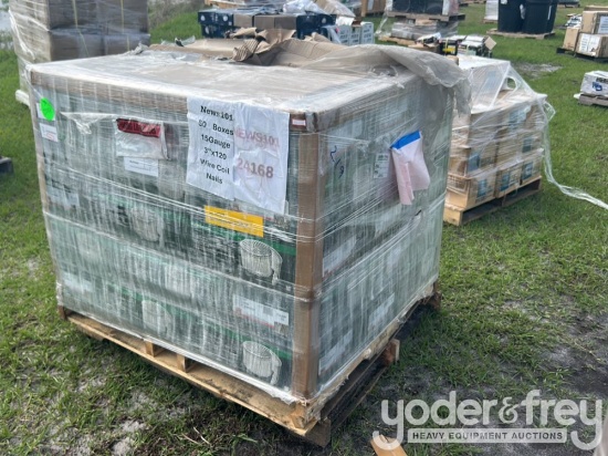 50 Boxes 15 Gauge 3”......x120 wire coil nails