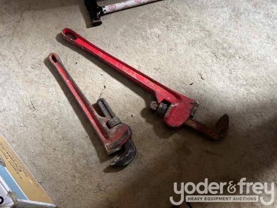 18" and 24" Rigid Heavy Duty Pipe Wrench