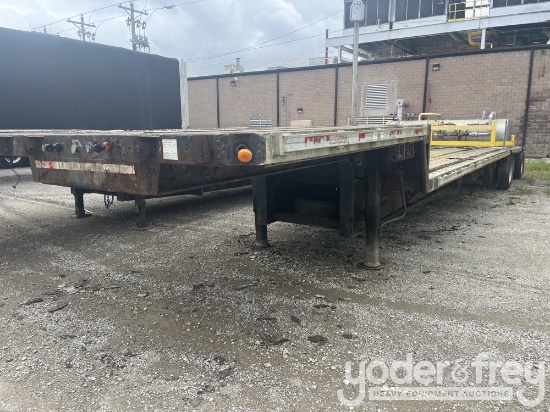 2007 Fontaine 48' Step Deck, Spread Axle