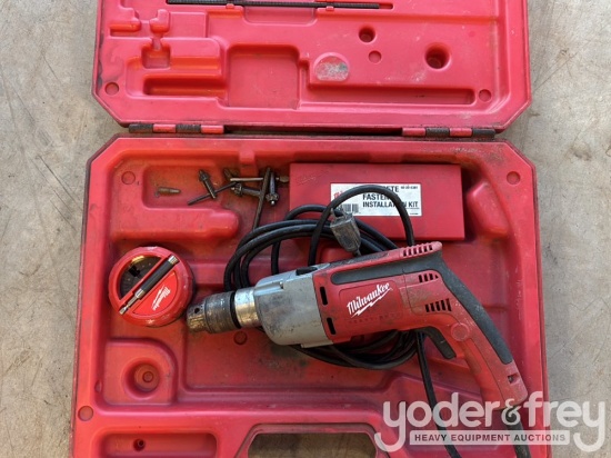 Milwaukee 1/2" Hammer Drill, 120V