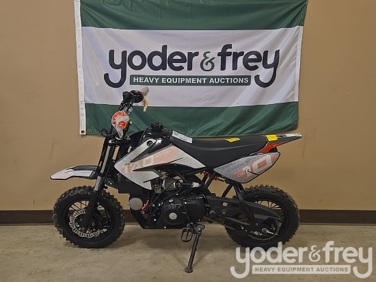 Unused DB 10 Dirt Bike, Red