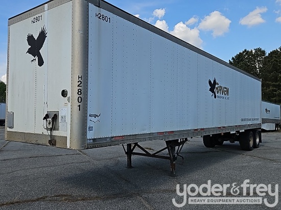 2011 Wabash 42' Tandem Axle Dry Van Trailer, 68,000lb GVWR