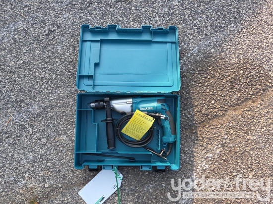 Makita 3/4" 2-Speed Hammer Drill, Corded, Recondition (HP2050) 1 yr Factory Warranty)