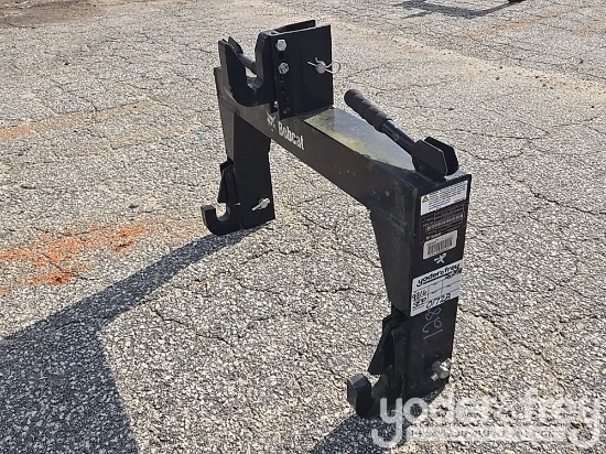 Unused Bobcat Quick Hitch to suit 3 Point Linkage