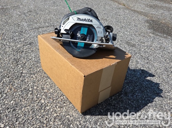 Makita 18V Max CXT Lit Ion Cordless 6 1/2" Circular Saw Tool Only, Recondition (XSH04ZB) (1 yr Facto