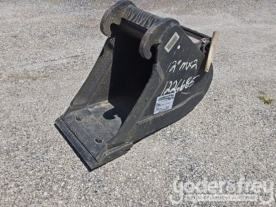 Unused Bobcat 12" Trenching Bucket