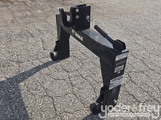 Unused Bobcat Quick Hitch to suit 3 Point Linkage