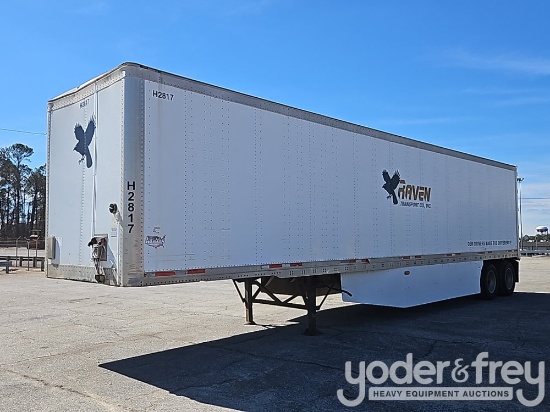 2011 Wabash 42' Tandem Axle Dry Van Trailer, 68,000lb GVWR