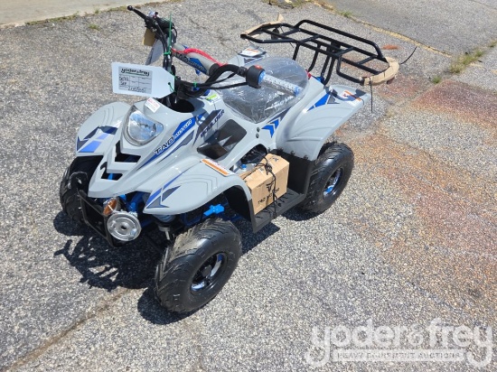 Unused 110cc Boulder 4 Stroke ATV c/w Electric Start, Remote Control Speed Limiter/Kill Switch