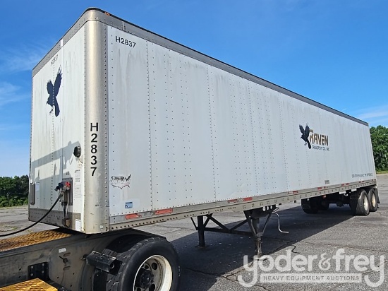 2011 Wabash 42' Tandem Axle Dry Van Trailer, 68,000lb GVWR