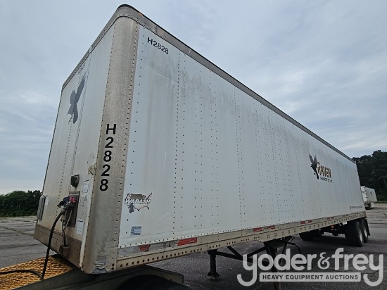 2011 Wabash 42' Tandem Axle Dry Van Trailer, 68,000lb GVWR