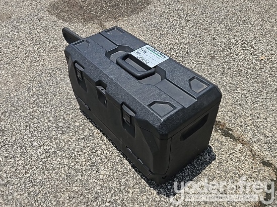 Ryobi 18" Chainsaw, Electric, c/w 5ah Battery, Rapid Charger, Case