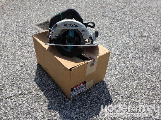 Makita 18V Max CXT Lit Ion Cordless 6 1/2" Circular Saw Tool Only, Recondition (XSH04ZB) (1 yr Facto