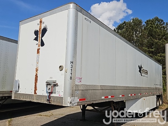 2014 Wabash 42' Tandem Axle Dry Van Trailer, 68,000lb GVWR
