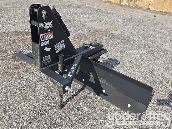 Unused Bobcat 5' Rear Blade to suit 3 Point Linkage