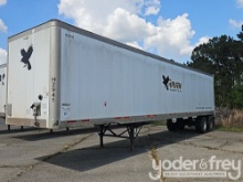 2011 Wabash 42' Tandem Axle Dry Van Trailer, 68,000lb GVWR