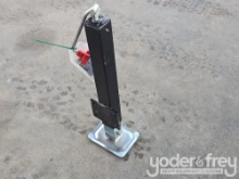 Unused 8000 lb Trailer Jack c/w Foot Plate