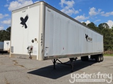 2011 Wabash 42' Tandem Axle Dry Van Trailer, 68,000lb GVWR