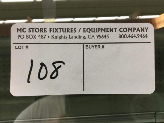 HILL PHOENIX 5 DOOR GLASS FREEZER