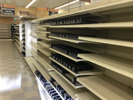 56' GONDOLA SHELVING