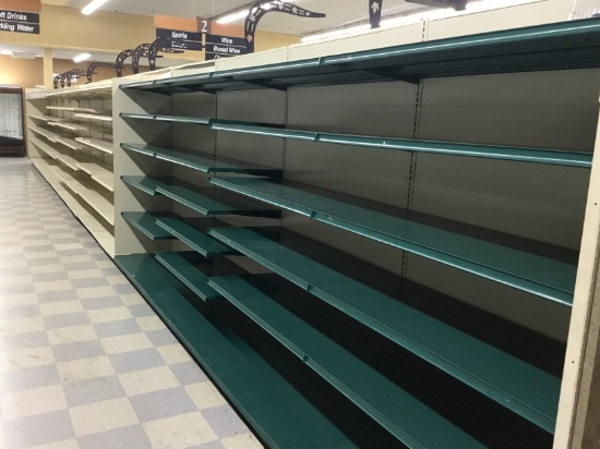 54' GONDOLA SHELVING