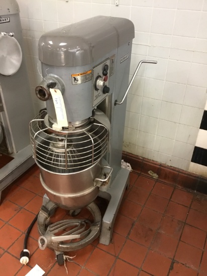 HOBART 60 QUART MIXER WITH ATTACHMENTS