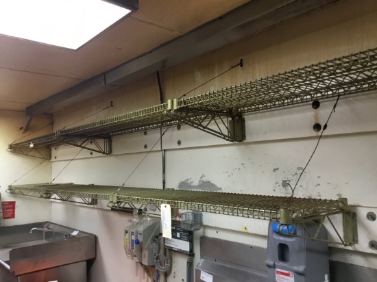 OVERHEAD METAL DELI SHELVING