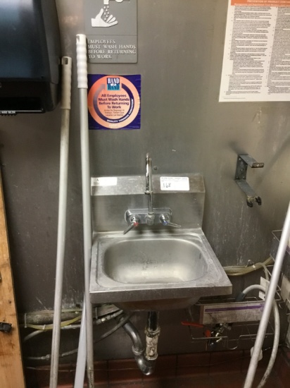 STAINLESS STEEL HAND SINK