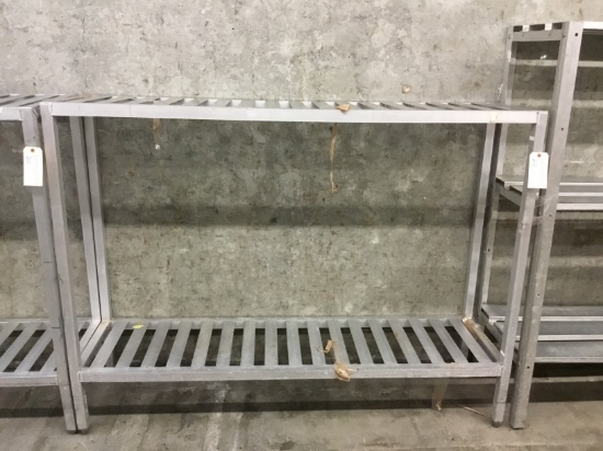 5' ALUMINUM STORAGE RACK NSF