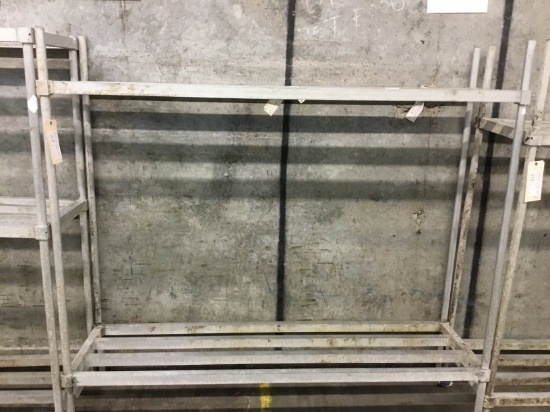 6' ALUMINUM STORAGE RACK NSF