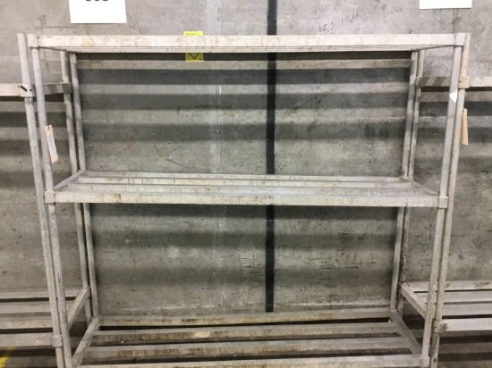 6' ALUMINUM STORAGE RACK NSF
