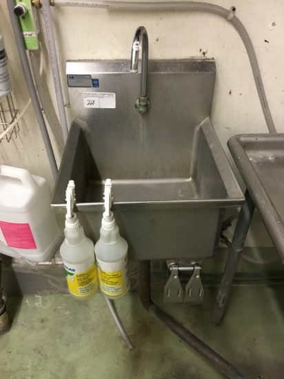 STAINLESS STEEL HAND SINK NSF